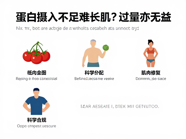 蛋白摄入不足难长肌？过量亦无益！揭秘肌肉修复与生长核心原理