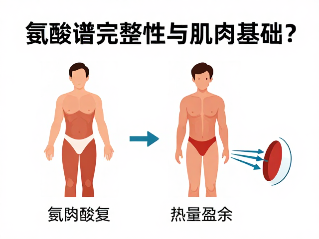 氨基酸谱完整性与肌肉修复，热量盈余如何辅助生长？