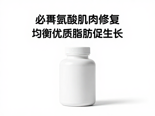 必需氨基酸助肌肉修复,均衡优质脂肪促生长