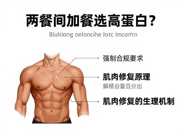 两餐间加餐选高蛋白？解析肌肉修复原理与蛋白含量百分比