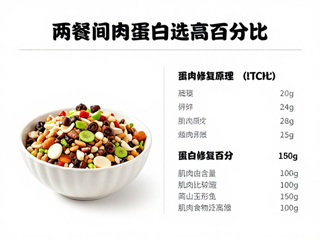 两餐间加餐选高蛋白？解析肌肉修复原理与蛋白含量百分比