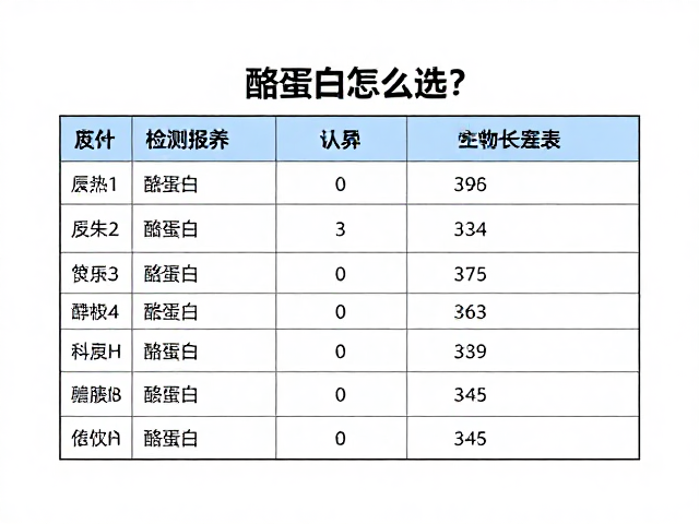酪蛋白怎么选？看认证检测报告，科学辅助肌肉修复与生长