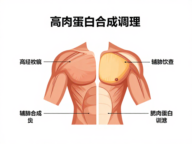 高强度训练后肌肉修复原理,高蛋白饮食如何辅助生长