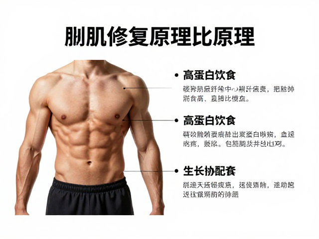 高强度训练后肌肉修复原理,高蛋白饮食如何辅助生长