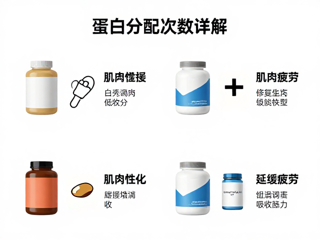 蛋白分配次数详解,助肌肉修复生长,延缓疲劳