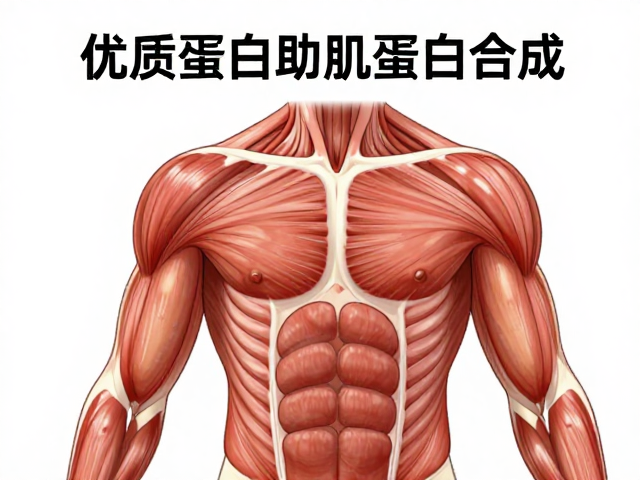 优质蛋白助肌蛋白合成，揭秘肌肉修复生长原理