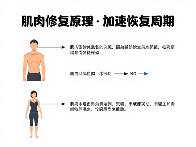 促进肌肉修复原理,加速恢复周期,高效辅助肌肉生长