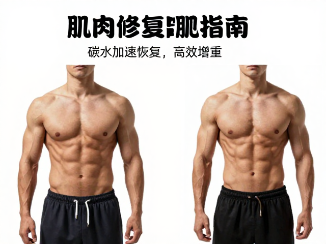 肌肉修复增肌指南,搭配碳水加速恢复,高效支持增肌增重