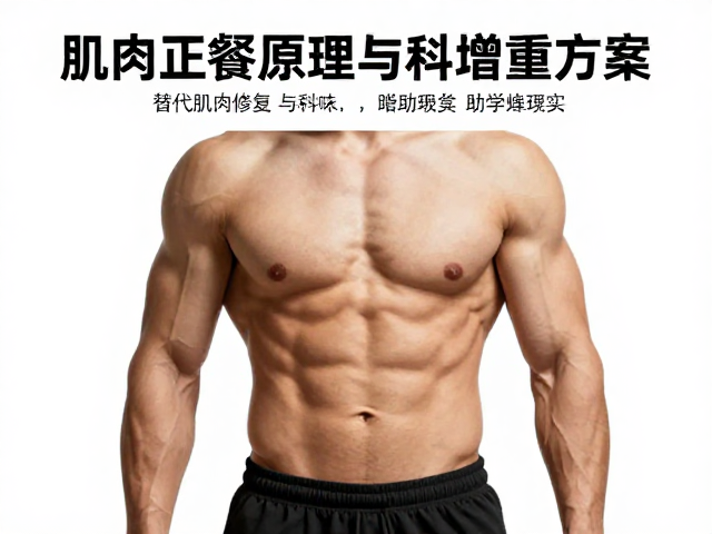 替代正餐增肌，揭秘肌肉修复原理与科学增重方案