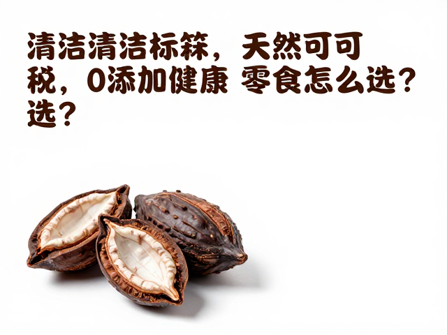 清洁标签，天然可可，高蛋白占比揭秘，0添加健康零食怎么选？