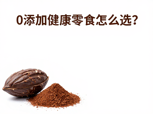 清洁标签，天然可可，高蛋白占比揭秘，0添加健康零食怎么选？