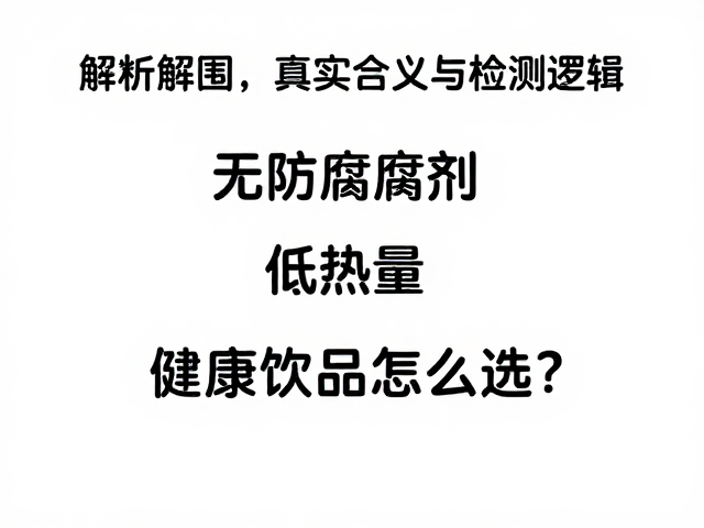 无防腐剂，优质奶源，低热量，健康饮品怎么选？