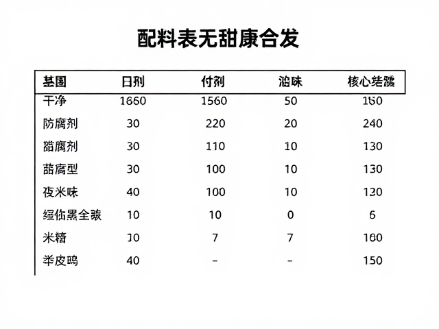 配料表干净!无防腐剂无甜味负担,健康零食怎么选?