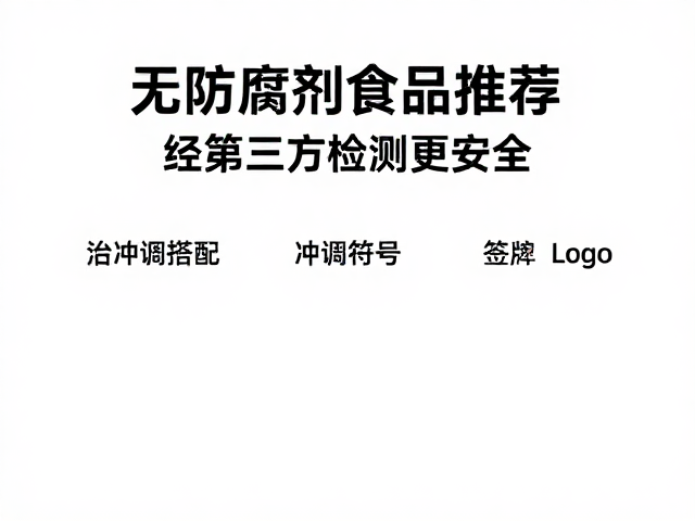 无防腐剂食品推荐，适合冲调搭配，经第三方检测更安全