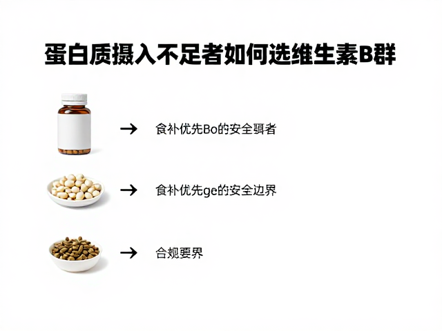 蛋白质摄入不足者如何选维生素B群？运动营养认证科普