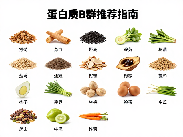 维生素B群与蛋白质摄入不足，高蛋白质含量食物推荐指南