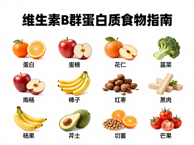 维生素B群与蛋白质摄入不足，高蛋白质含量食物推荐指南