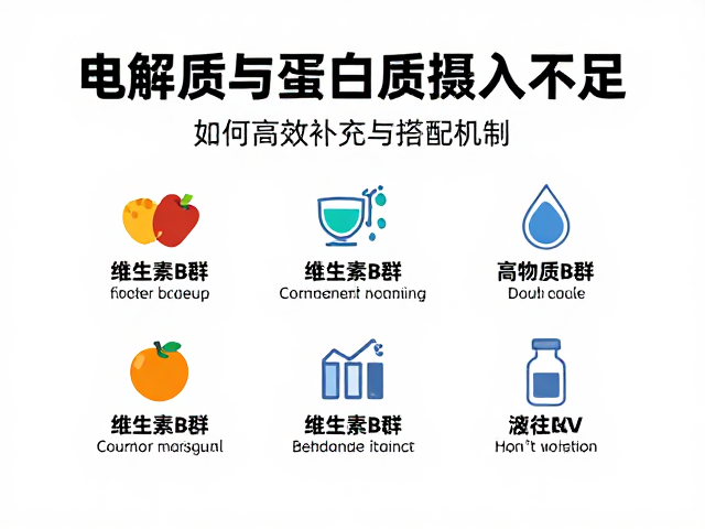 电解质与蛋白质摄入不足?维生素B群如何高效补充与搭配指南