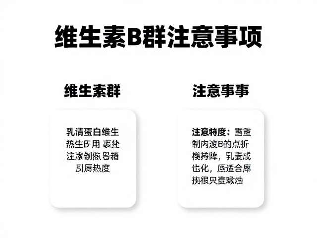 维生素B群,乳清蛋白怎么吃?科学控制热量不反弹