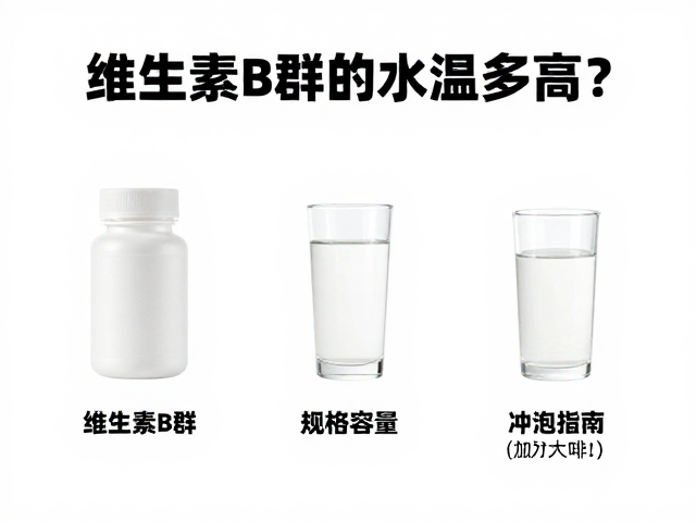 维生素B群冲调水温多高?常见规格容量与最佳冲泡指南