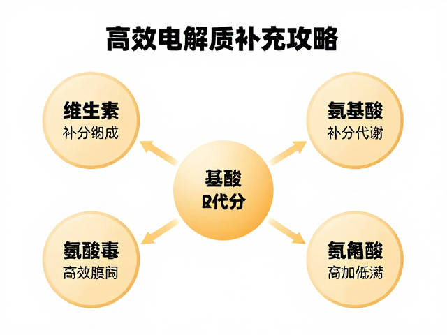 维生素B群搭配氨基酸评分，高效电解质补充攻略