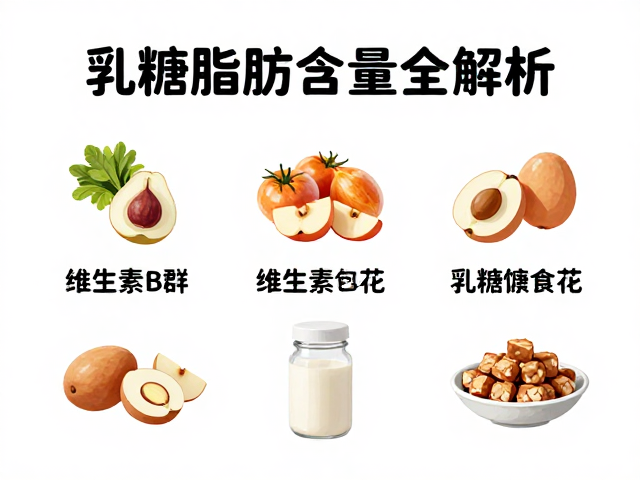 维生素B群食物推荐，乳糖脂肪含量全解析，健康饮食指南