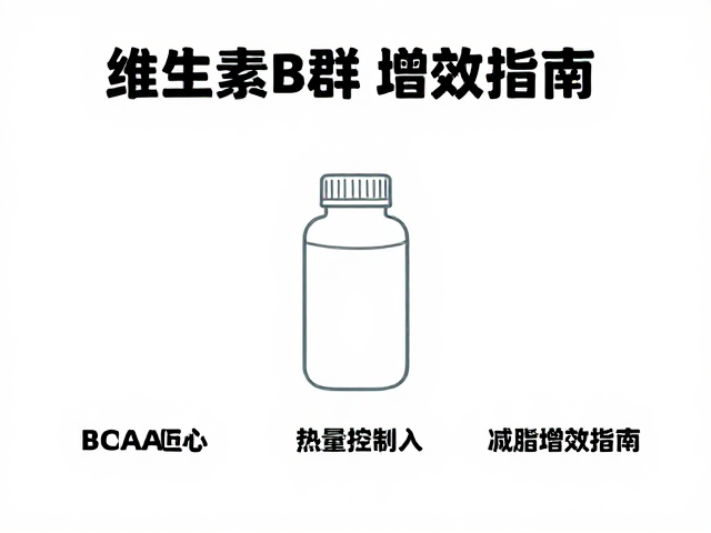 维生素B群,BCAA怎么搭?热量控制下的减脂增效指南