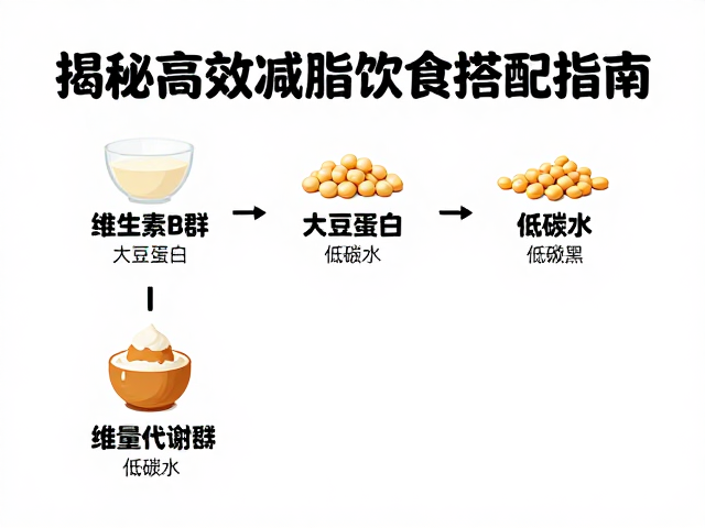 维生素B群，大豆蛋白，低碳水？揭秘高效减脂饮食搭配指南