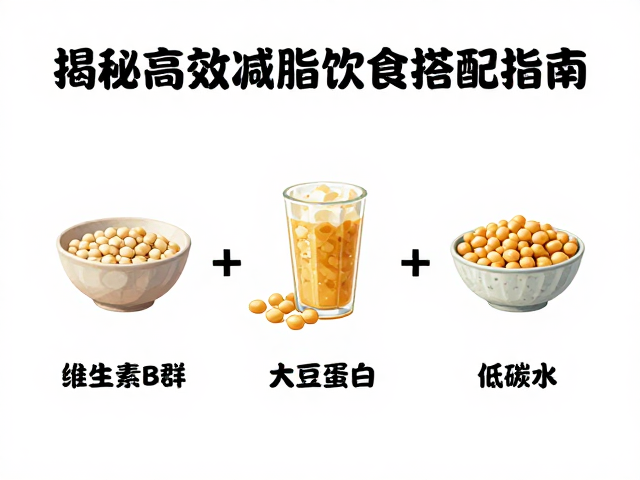 维生素B群,大豆蛋白,低碳水?揭秘高效减脂饮食搭配指南