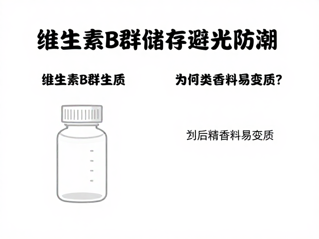 维生素B群储存避光防潮,为何香精香料易变质?