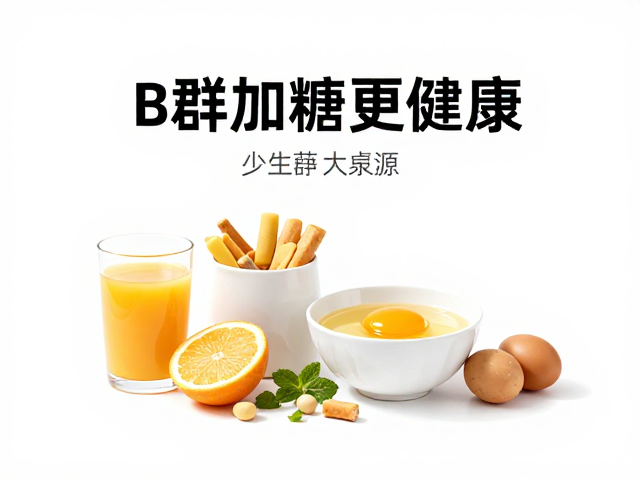 早餐搭配维生素B群,少添加糖更健康