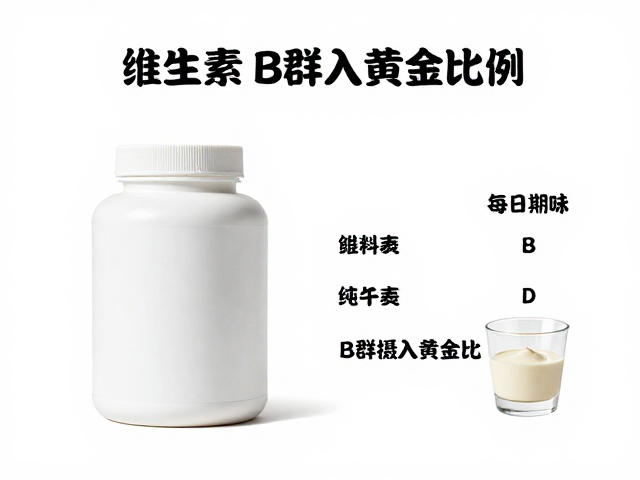 维生素B群，蛋白粉怎么搭？每次冲泡克数与B群摄入黄金比例