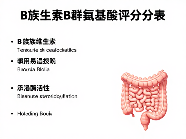 维生素B群与氨基酸评分关系,B族维生素如何提升蛋白质吸收效率