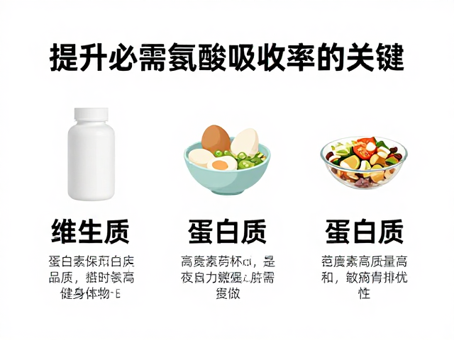 维生素B群,蛋白质,提升必需氨基酸吸收率的关键