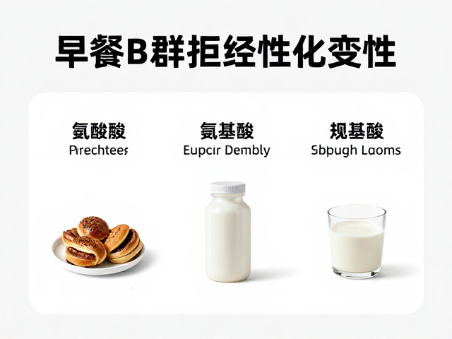 早餐搭配指南,维生素B群与氨基酸完整性,唤醒高效一天