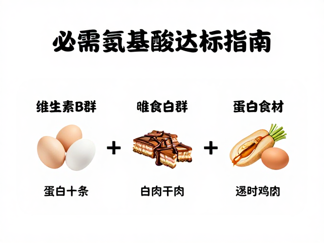 维生素B群搭配高蛋白？必需氨基酸达标指南