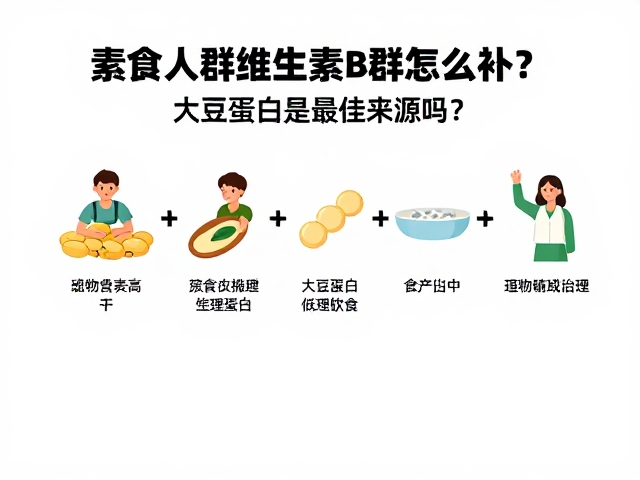 素食人群维生素B群怎么补？大豆蛋白是最佳来源吗？