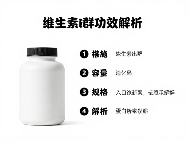 维生素B群搭配浓缩蛋白,常见规格容量与功效解析