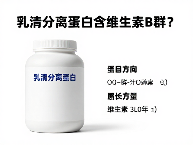 乳清分离蛋白含维生素B群吗?蛋白质含量解析