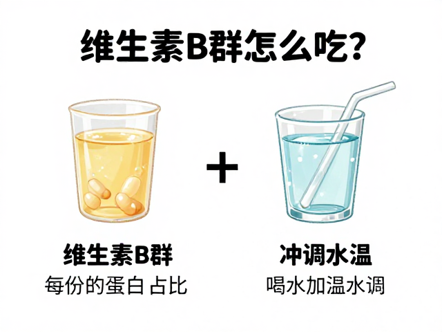 维生素B群怎么吃？每份蛋白占比与冲调水温的关键指南