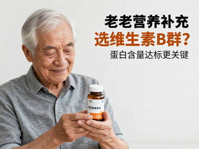 老年营养补充选维生素B群？蛋白含量达标更关键