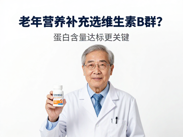 老年营养补充选维生素B群？蛋白含量达标更关键