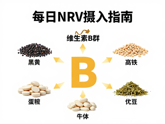 维生素B群搭配优质蛋白来源，每日NRV摄入指南