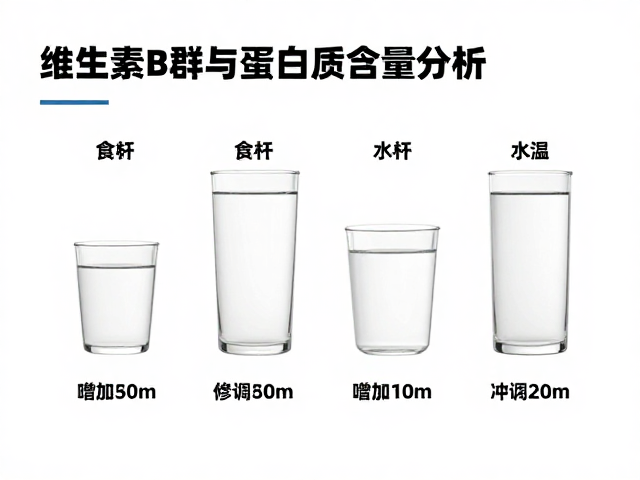 维生素B群与蛋白质含量分析，最佳冲调水温指南