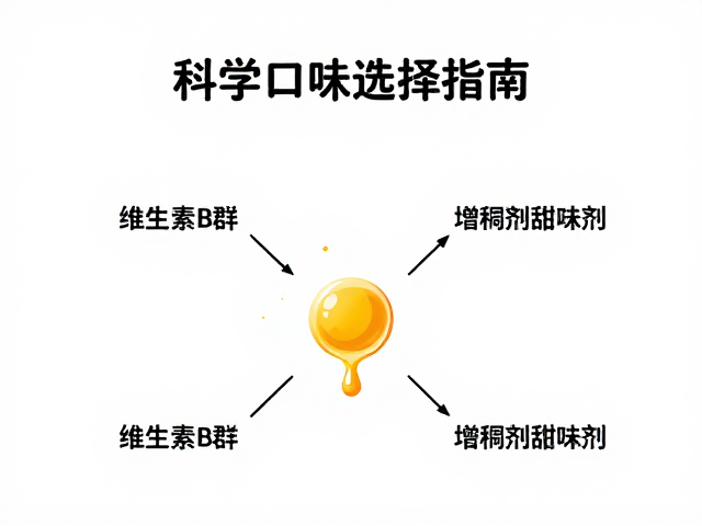 维生素B群搭配增稠剂甜味剂，科学口味选择指南