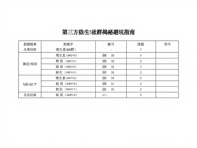 素食者补维生素B群怎么选？第三方检测报告揭秘避坑指南