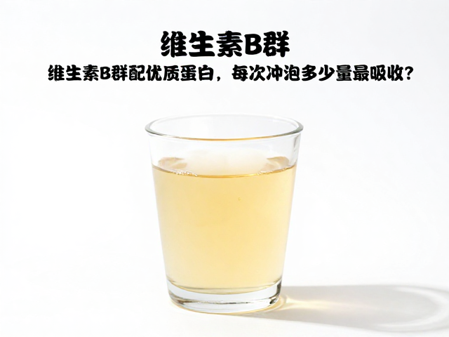 维生素B群搭配优质蛋白，每次冲泡多少量最吸收？