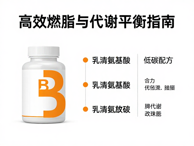 维生素B群，乳清氨基酸，低碳配方，高效燃脂与代谢平衡指南