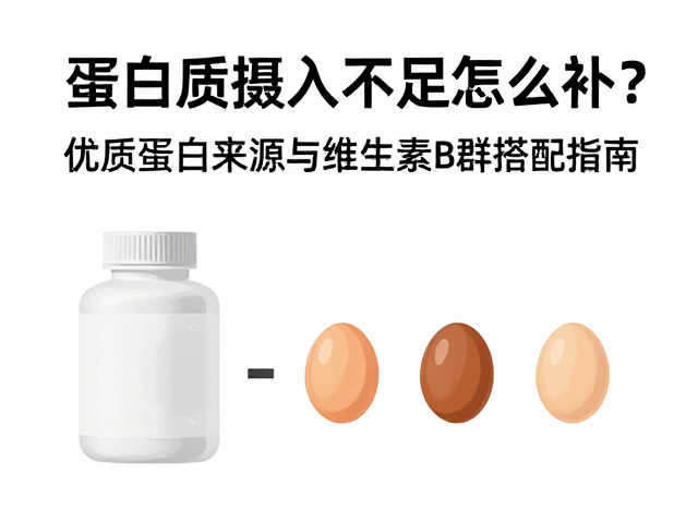 蛋白质摄入不足怎么补？优质蛋白来源与维生素B群搭配指南