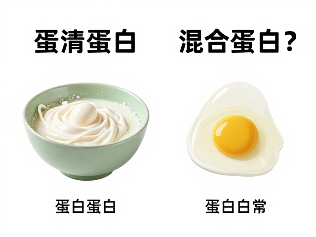 蛋清蛋白与混合植物蛋白哪个蛋白质含量高？一文看懂区别